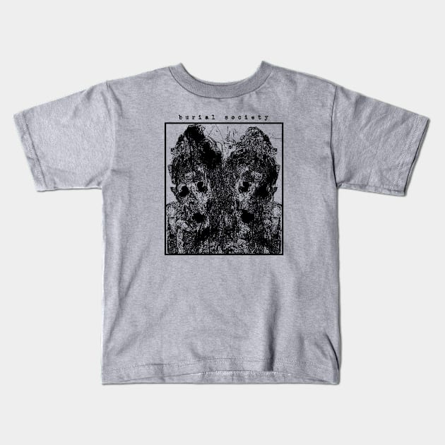 BURIAL SOCIETY VOL 1 Kids T-Shirt by burial society